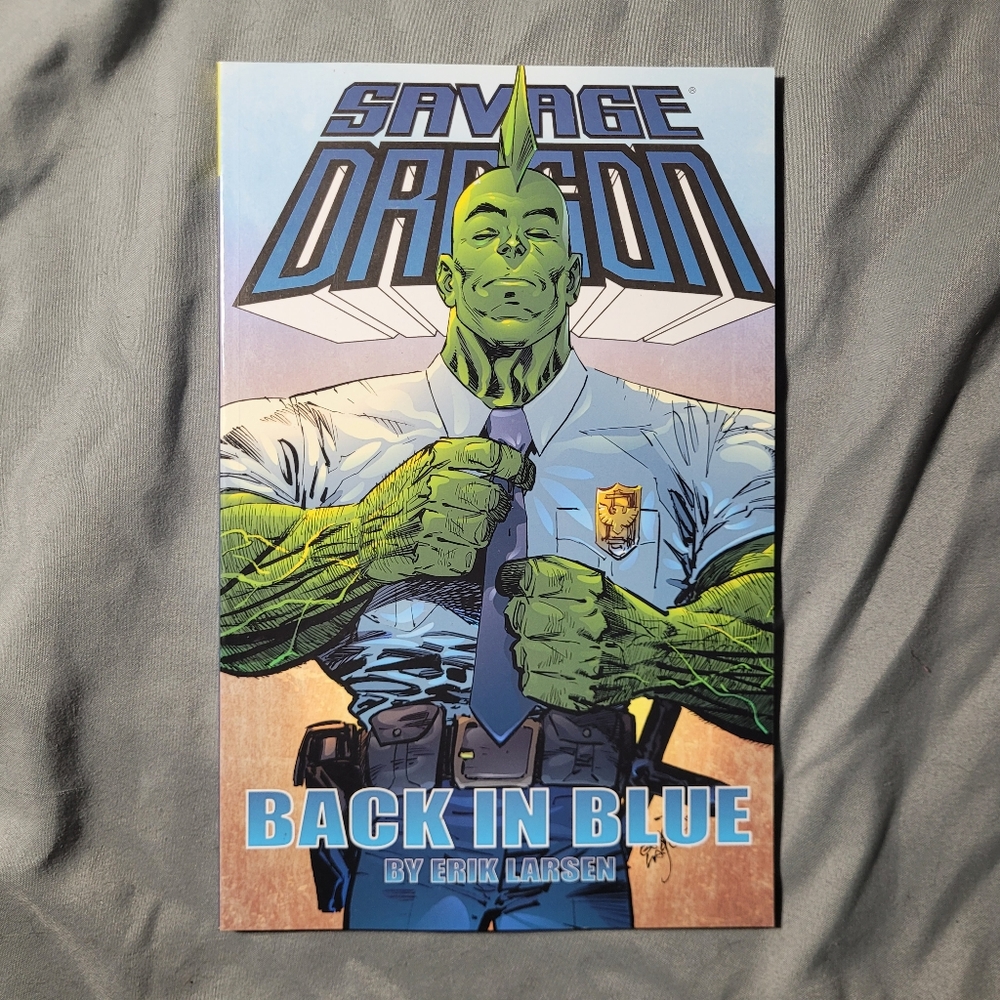 SAVAGE DRAGON Back in Blue